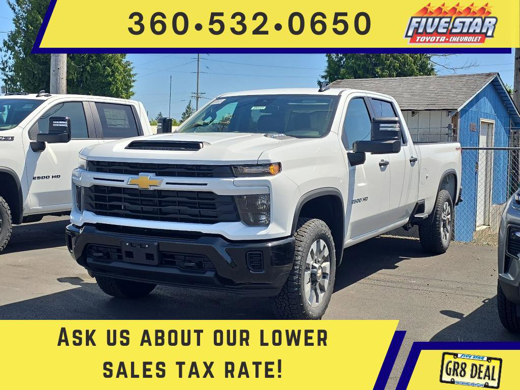 New 2026 Chevrolet Silverado 2500 Custom w/ Custom Convenience Package AWD/4WD image 1