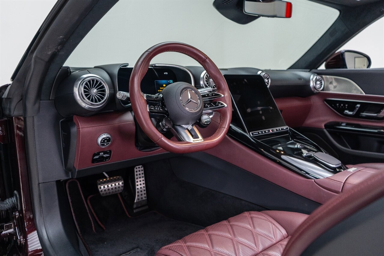 Used 2024 Mercedes-Benz SL 55 AMG 4MATIC w/ Manufactur Interior Package image 75