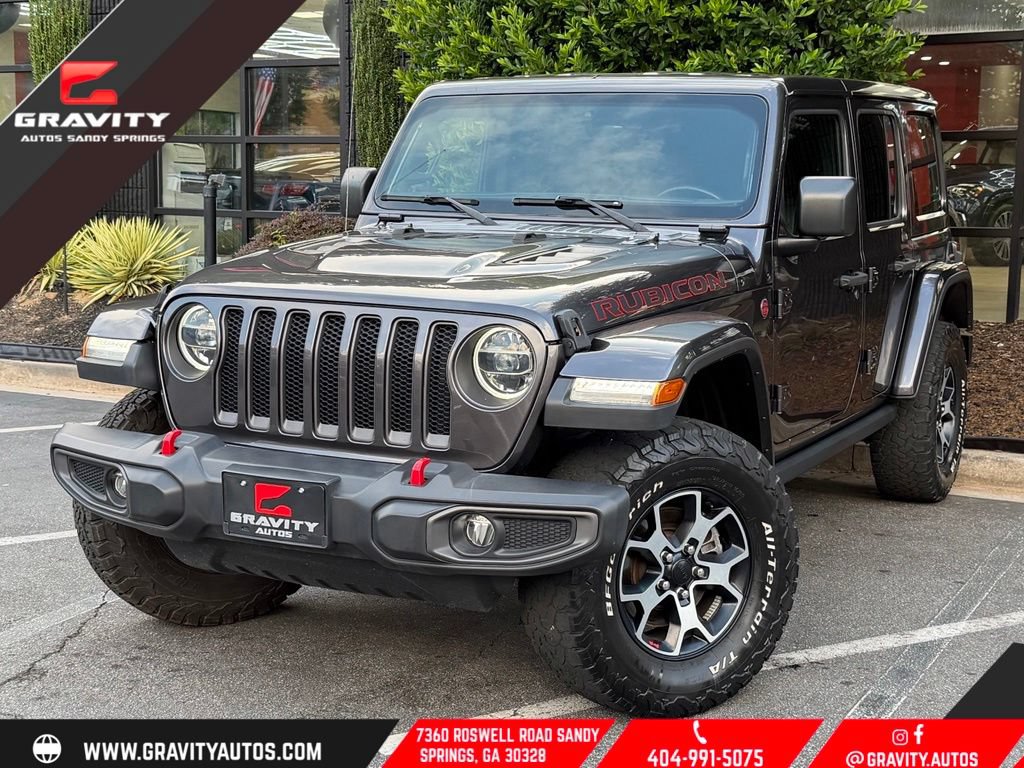 Used 2021 Jeep Wrangler Unlimited Rubicon AWD/4WD image 1