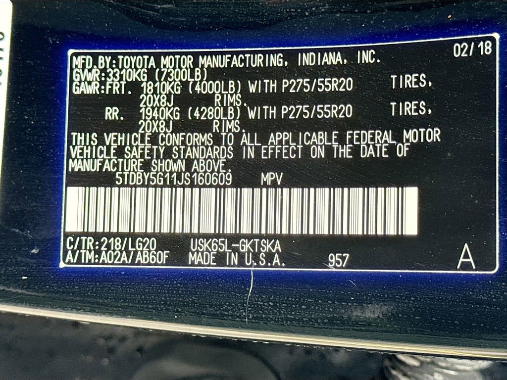 Used 2018 Toyota Sequoia TRD Sport AWD/4WD image 44