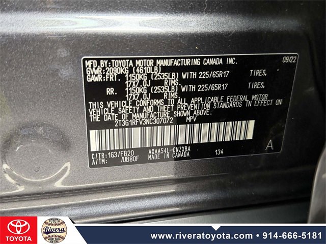 Used 2022 Toyota RAV4 LE image 24