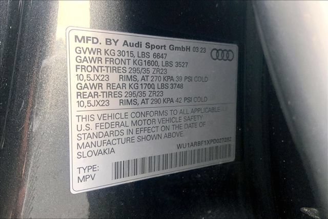 Used 2023 Audi RS Q8 w/ Black Optic Package AWD/4WD image 34