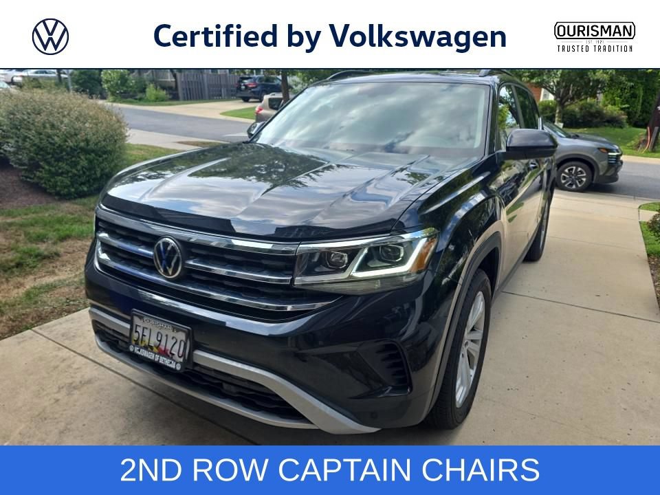 Certified 2023 Volkswagen Atlas SE w/ Panoramic Sunroof Package