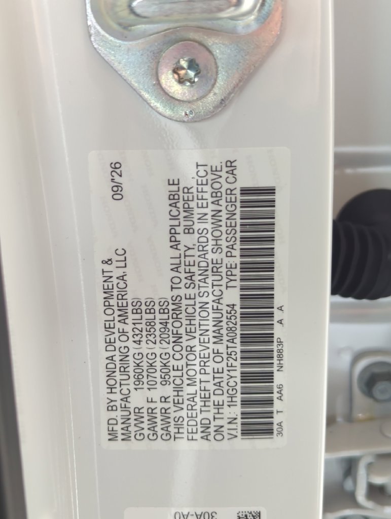 New 2026 Honda Accord LX image 35