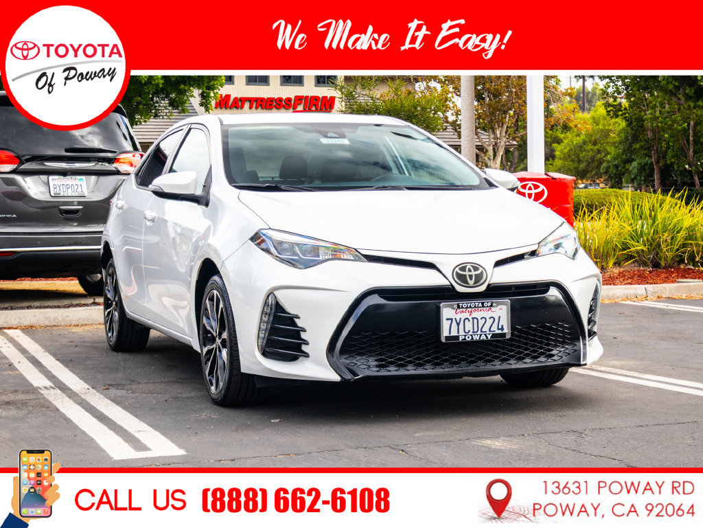 Used 2017 Toyota Corolla XSE w/ Protection Package FWD image 1
