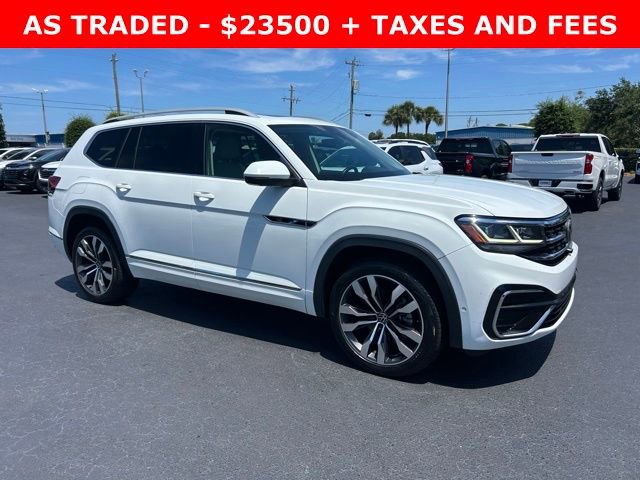 Used 2021 Volkswagen Atlas SEL Premium AWD/4WD video 1