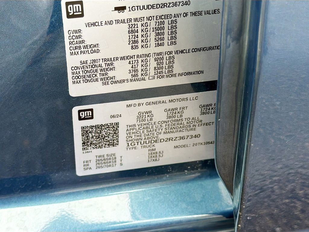 Used 2024 GMC Sierra 1500 SLT image 43