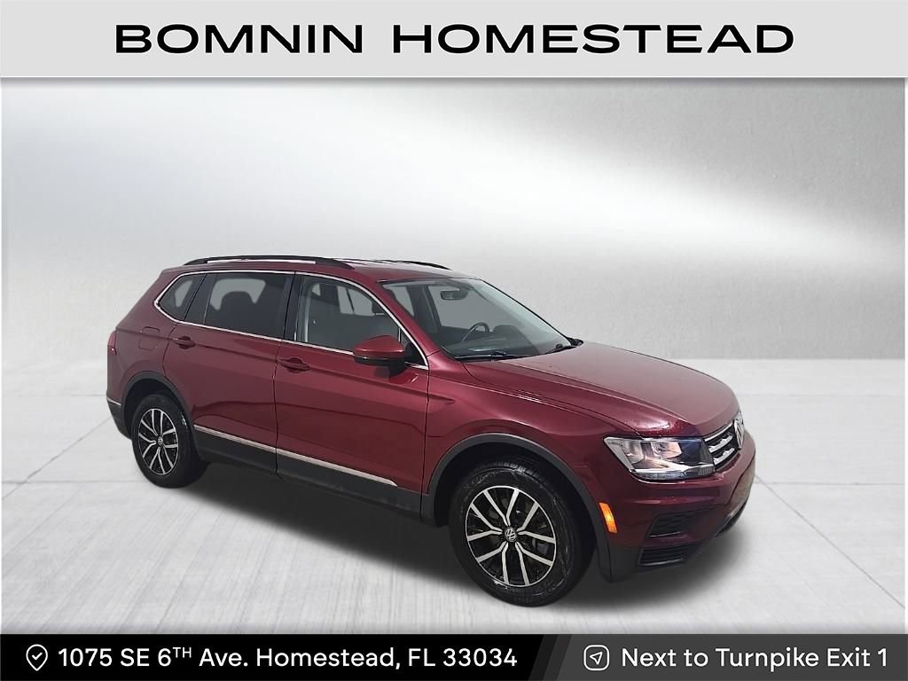 Used 2021 Volkswagen Tiguan SE
