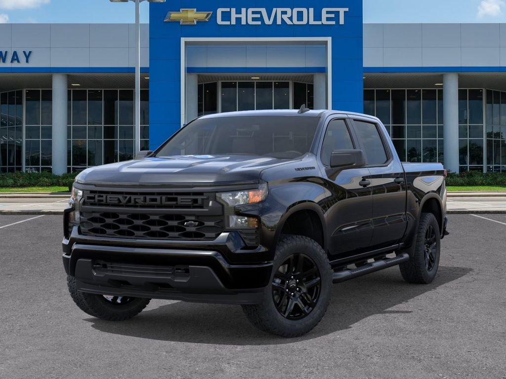 New 2026 Chevrolet Silverado 1500 Custom w/ Turbomax Blackout Package RWD image 6