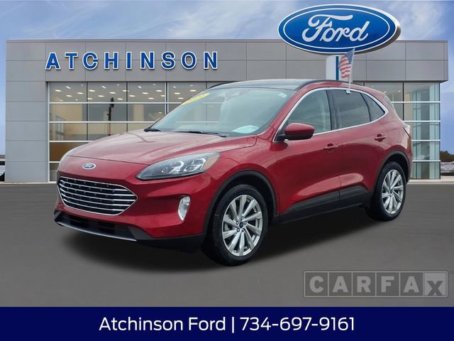 Certified 2021 Ford Escape Titanium w/ Titanium Elite Package