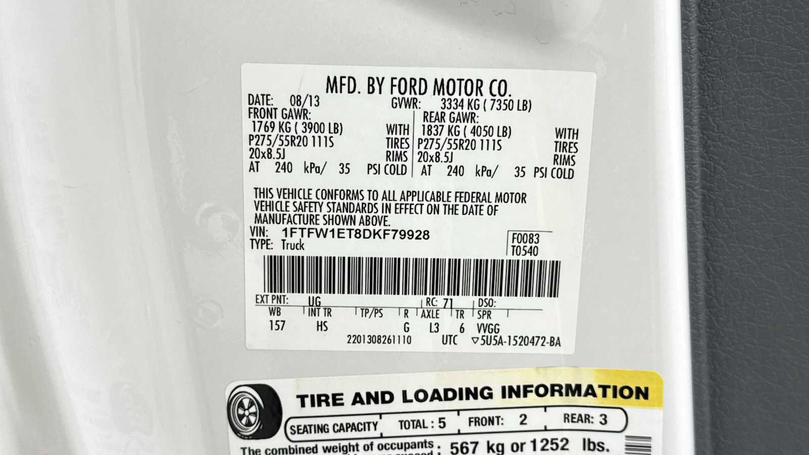 Used 2013 Ford F150 Lariat w/ Luxury Equipment Group image 11