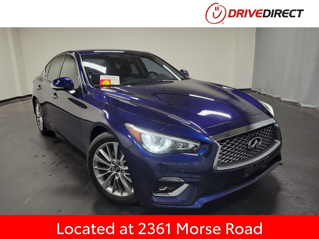 Used 2023 INFINITI Q50 Luxe w/ Cargo Package image 1