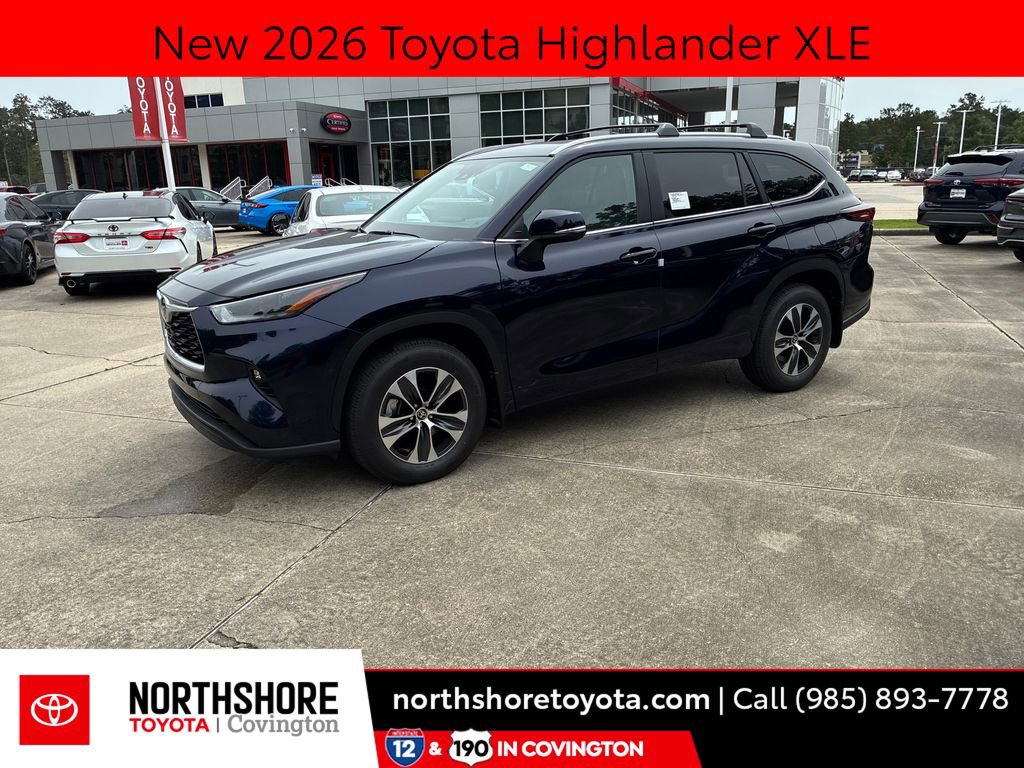 New 2026 Toyota Highlander XLE AWD/4WD 360° Tour