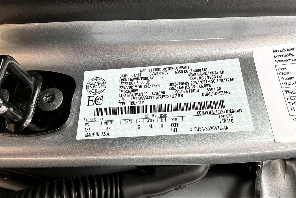 Certified 2024 Ford F450 Lariat w/ FX4 Off-Road Package AWD/4WD image 34