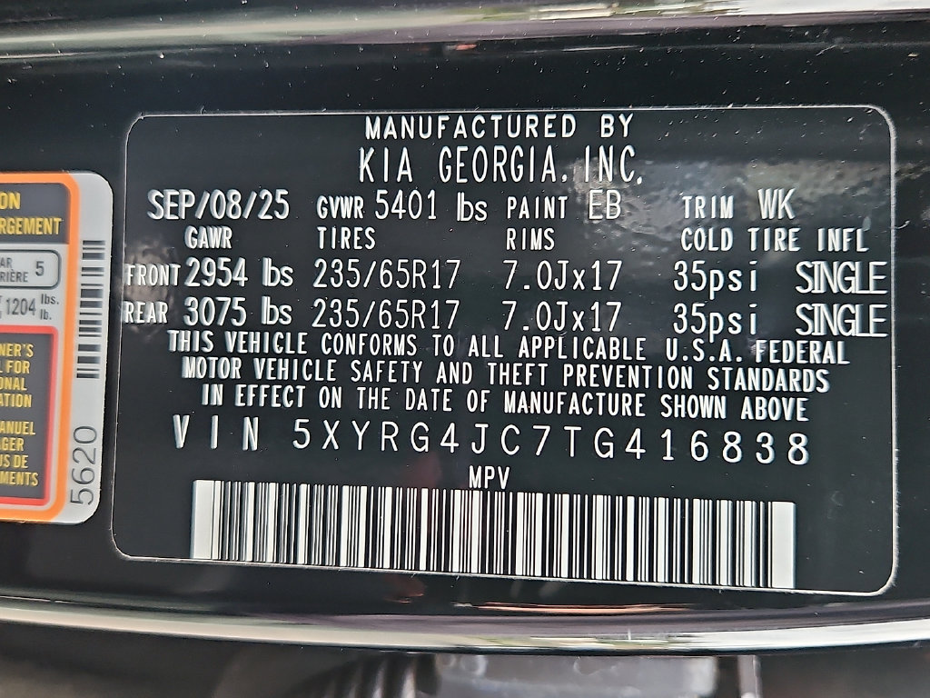 Certified 2026 Kia Sorento LX FWD image 27