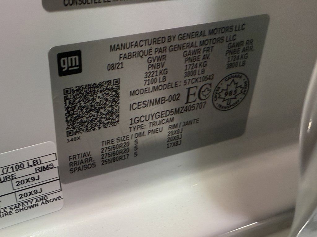 Used 2021 Chevrolet Silverado 1500 LTZ w/ Z71 Off-Road Package image 55