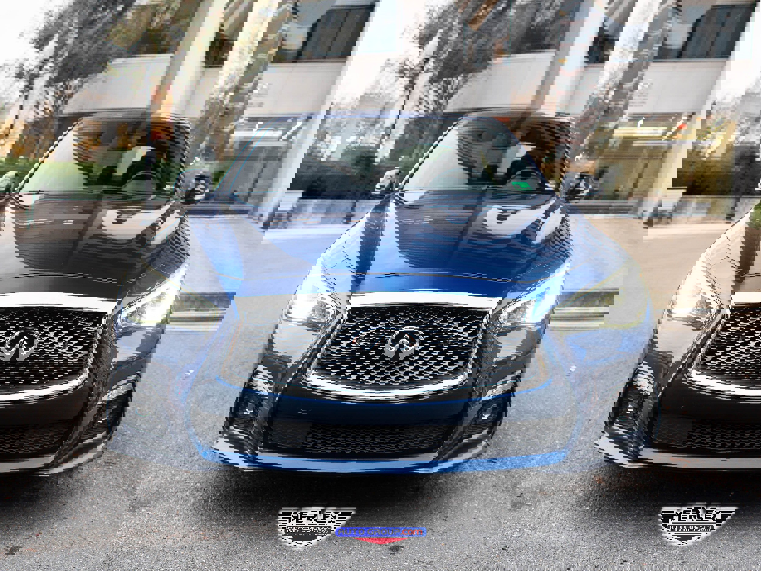 Used 2019 INFINITI Q50 Red Sport 400 w/ Sensory Package image 2