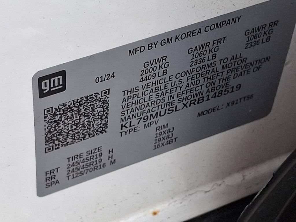Used 2024 Chevrolet TrailBlazer RS w/ Convenience Package AWD/4WD image 26