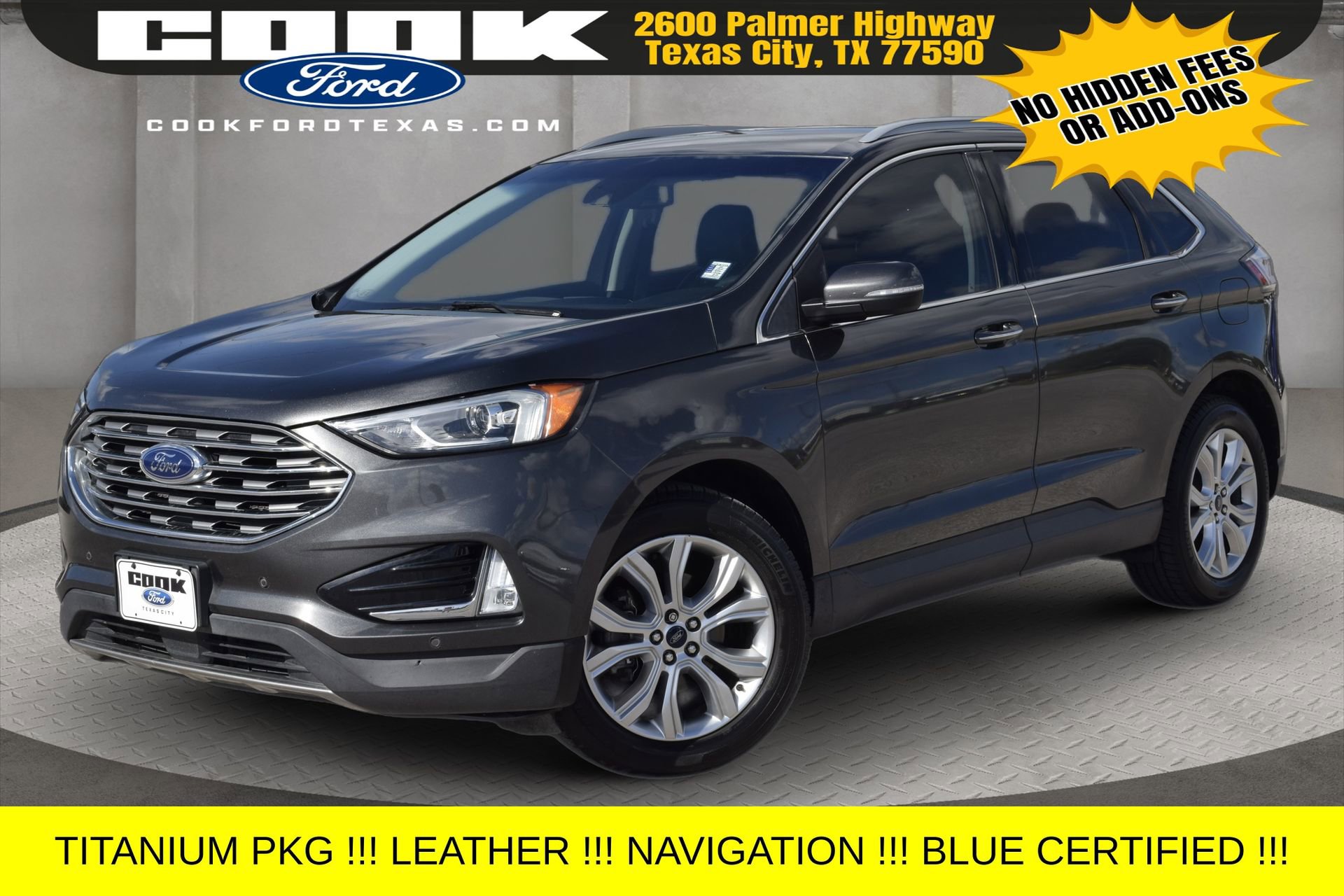 Certified 2020 Ford Edge Titanium image 1