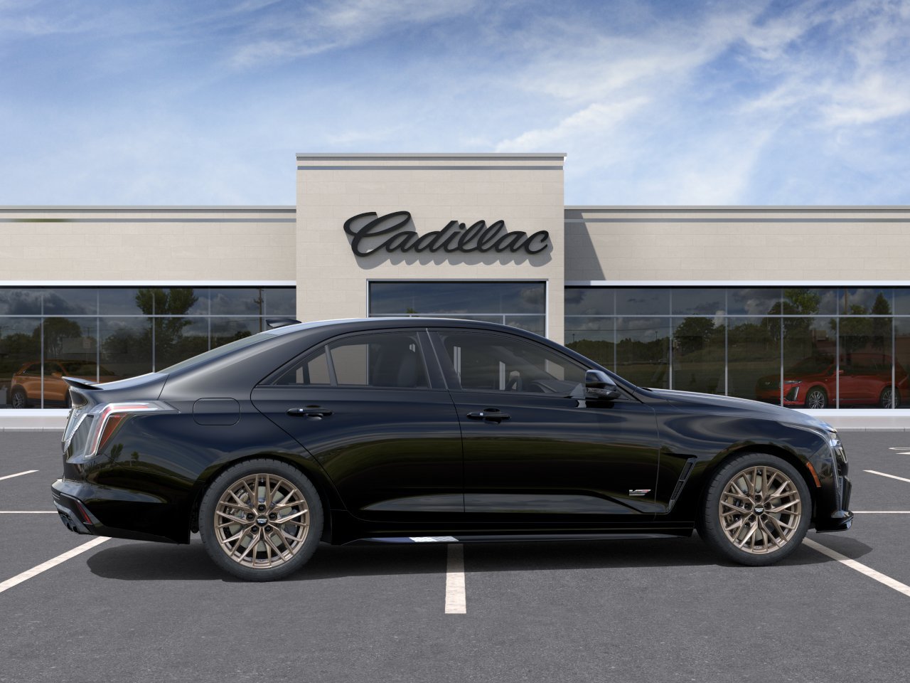 New 2026 Cadillac CT4 V Blackwing w/ LPO, Bronce Accent Package RWD image 5