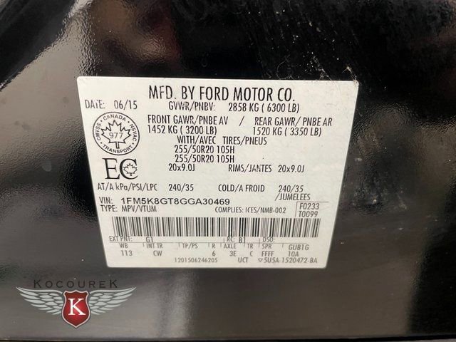 Used 2016 Ford Explorer Sport AWD/4WD image 28