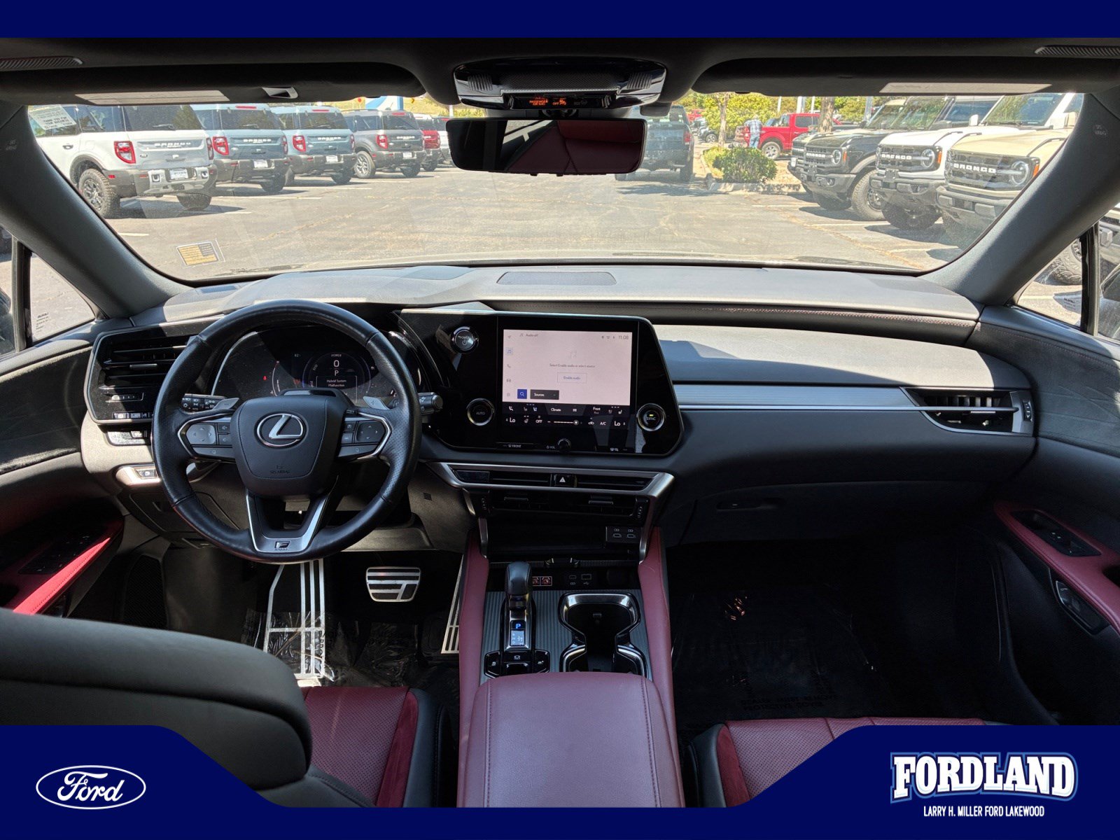 Used 2023 Lexus RX 500h F Sport w/ Accessory Package (Z1) AWD/4WD image 20