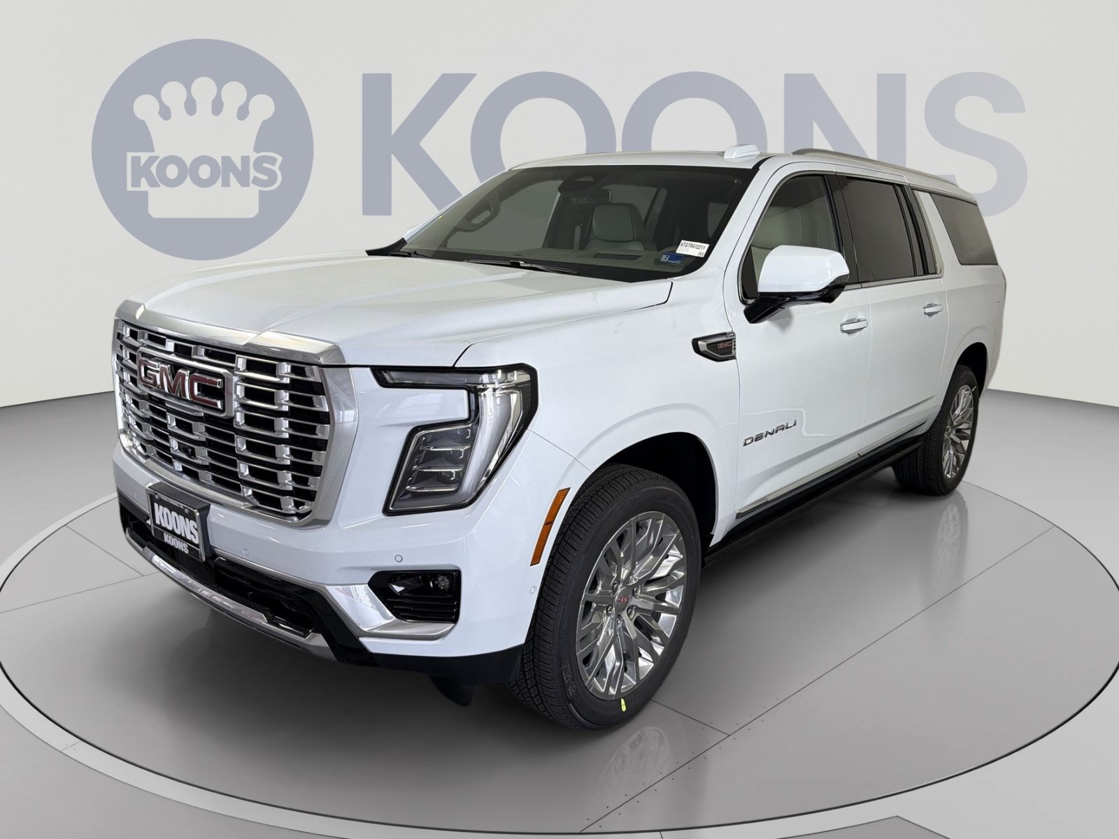 New 2026 GMC Yukon XL Denali w/ Sun & Power Step Package