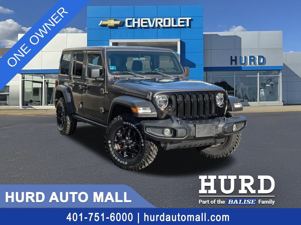 Used 2021 Jeep Wrangler Unlimited Sport image 1