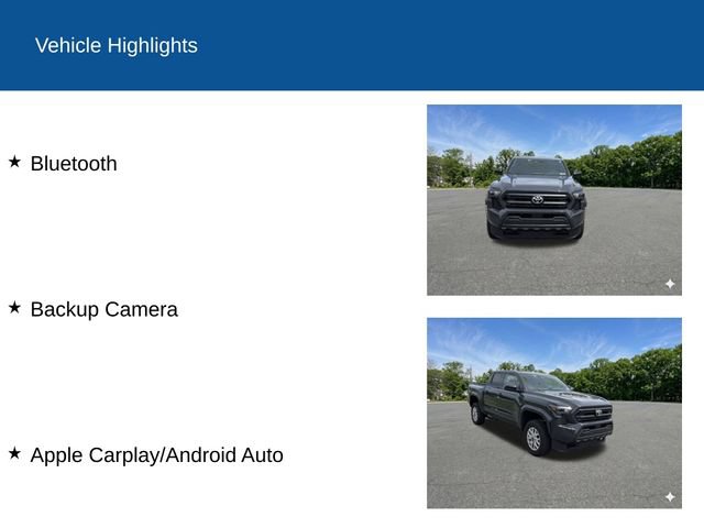 Used 2025 Toyota Tacoma SR w/ SR Upgrade Package AWD/4WD image 2