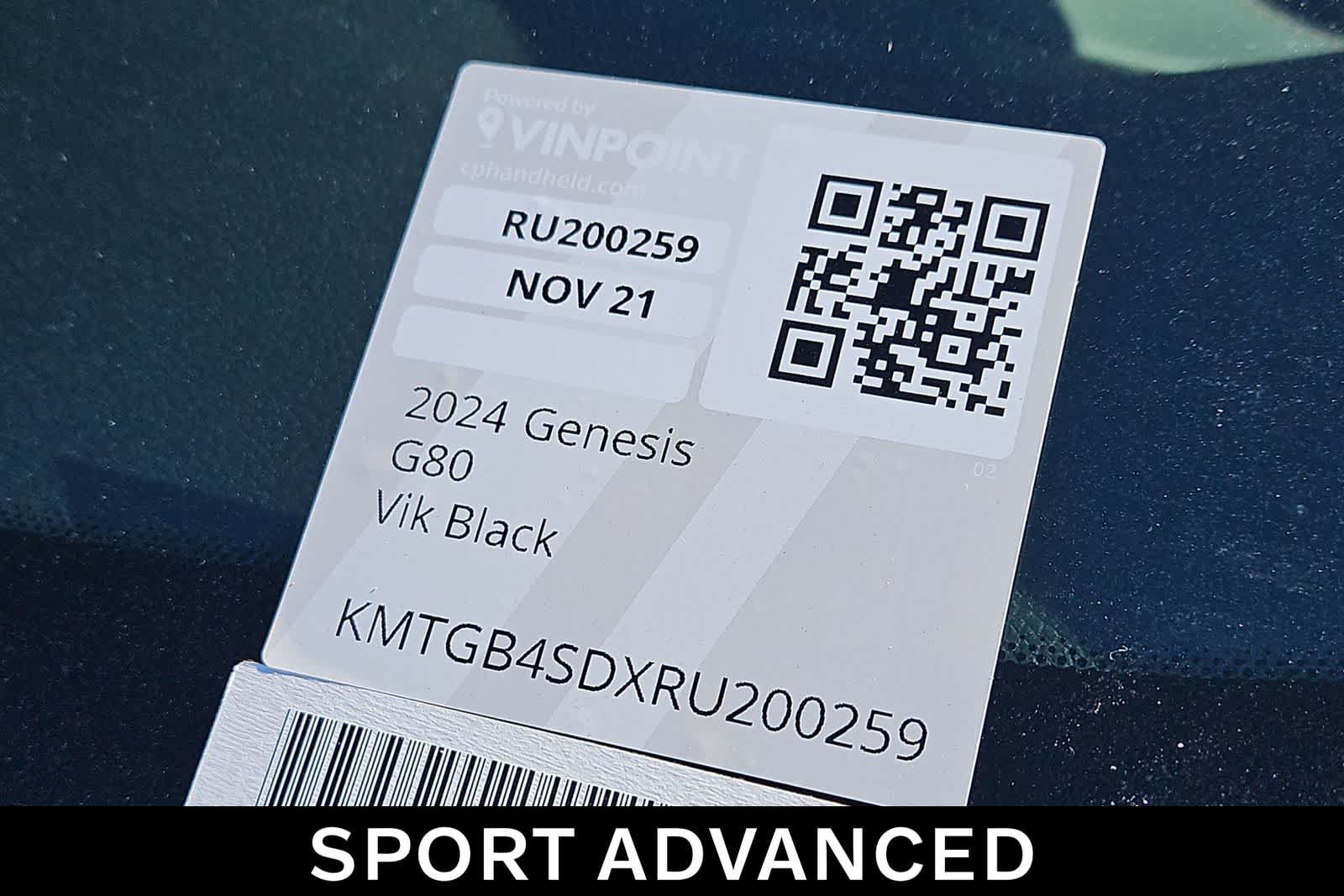 Certified 2024 Genesis G80 3.5T Sport AWD/4WD image 28