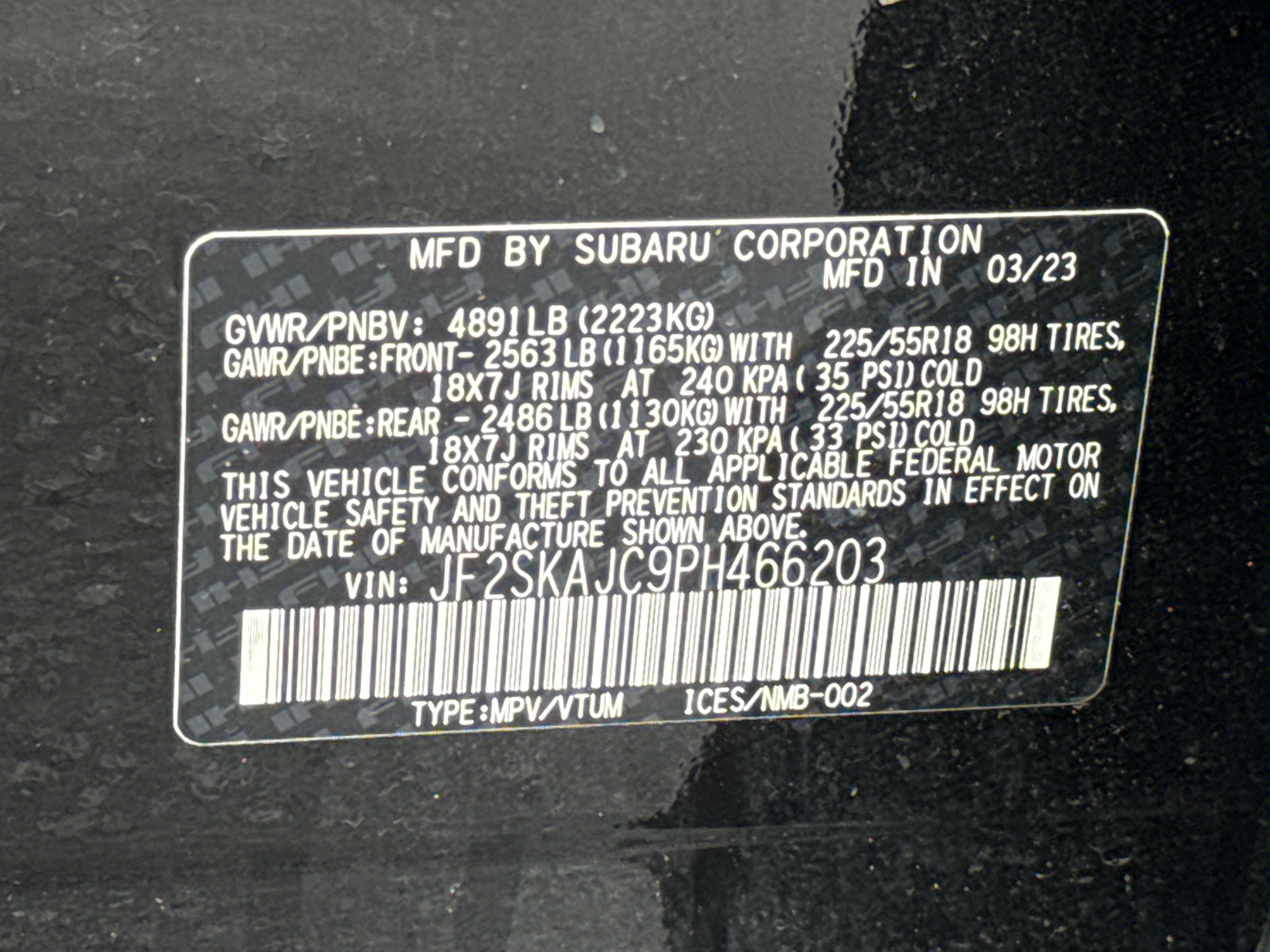 Used 2023 Subaru Forester Sport AWD/4WD image 35