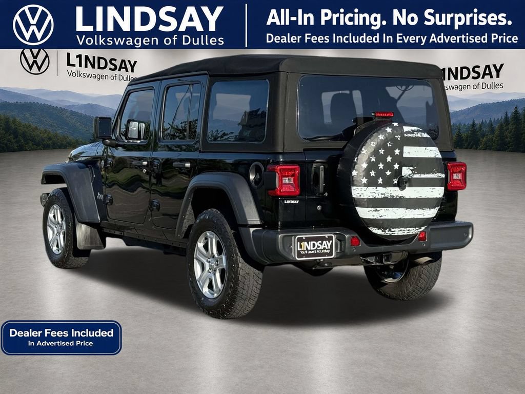 Used 2018 Jeep Wrangler Unlimited Sport S AWD/4WD image 5