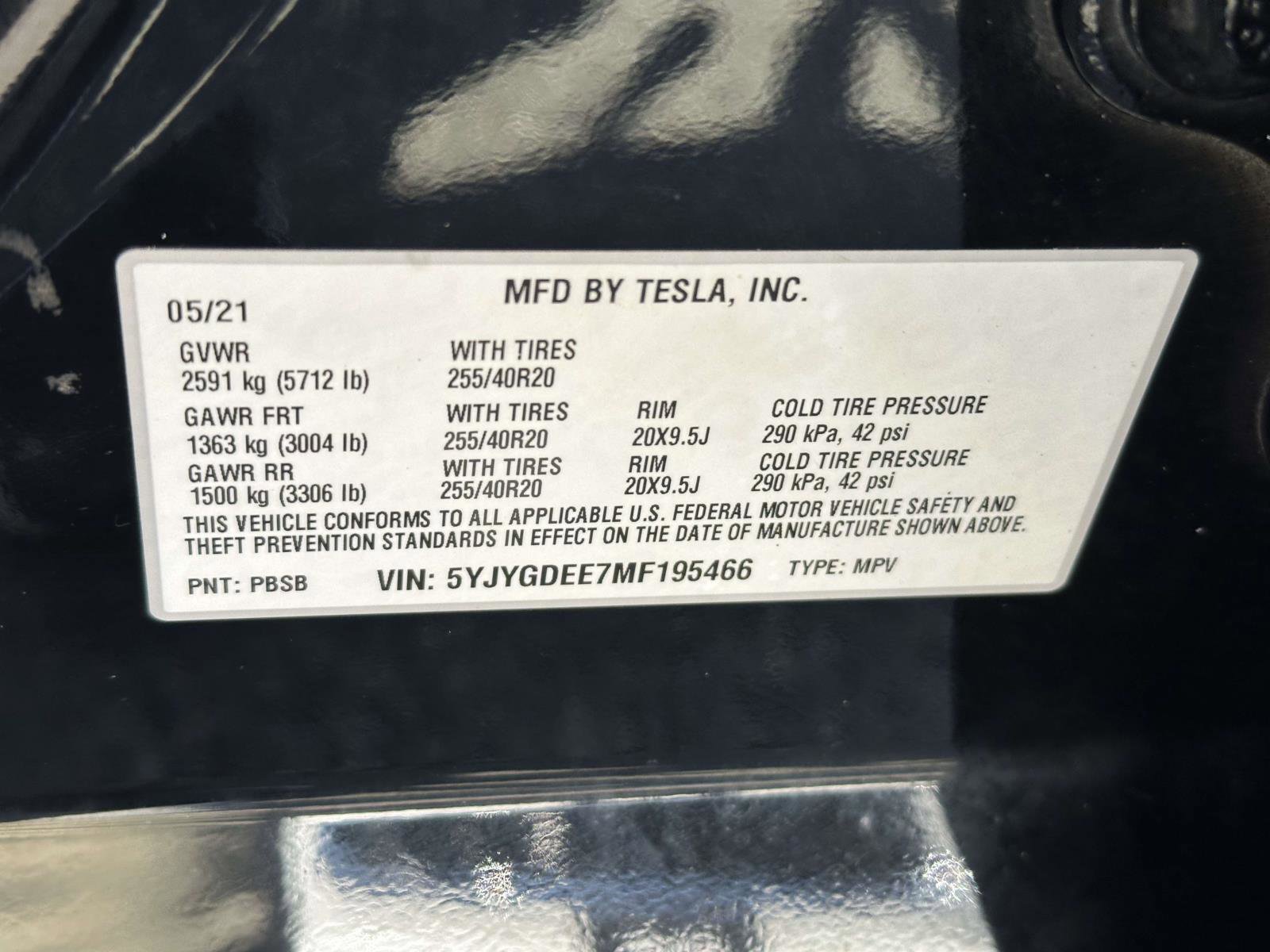Used 2021 Tesla Model Y Long Range AWD/4WD image 15