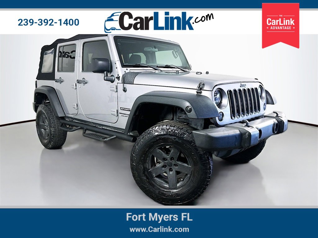 Used 2018 Jeep Wrangler Unlimited Sport w/ Connectivity Group