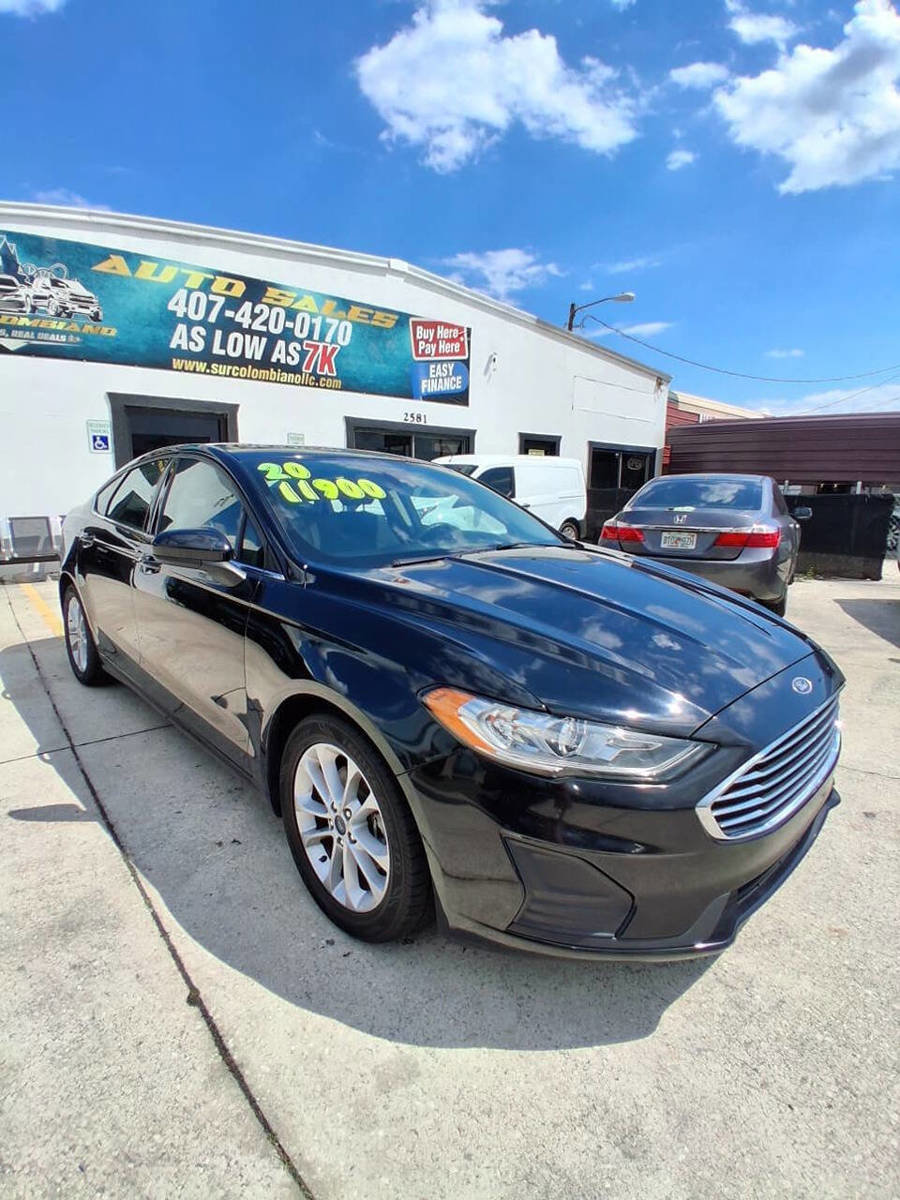 Used 2020 Ford Fusion SE
