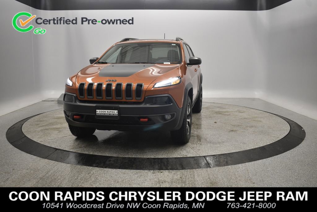 Certified 2016 Jeep Cherokee Trailhawk w/ Comfort/Convenience Group image 1