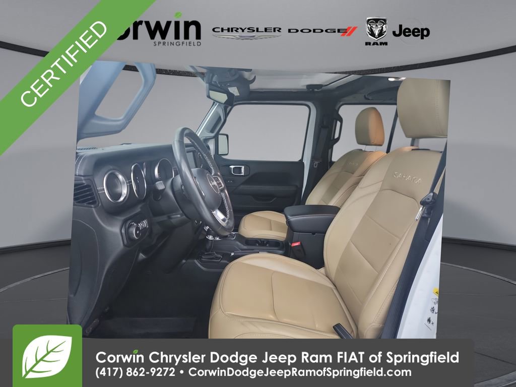 Certified 2019 Jeep Wrangler Unlimited Sahara