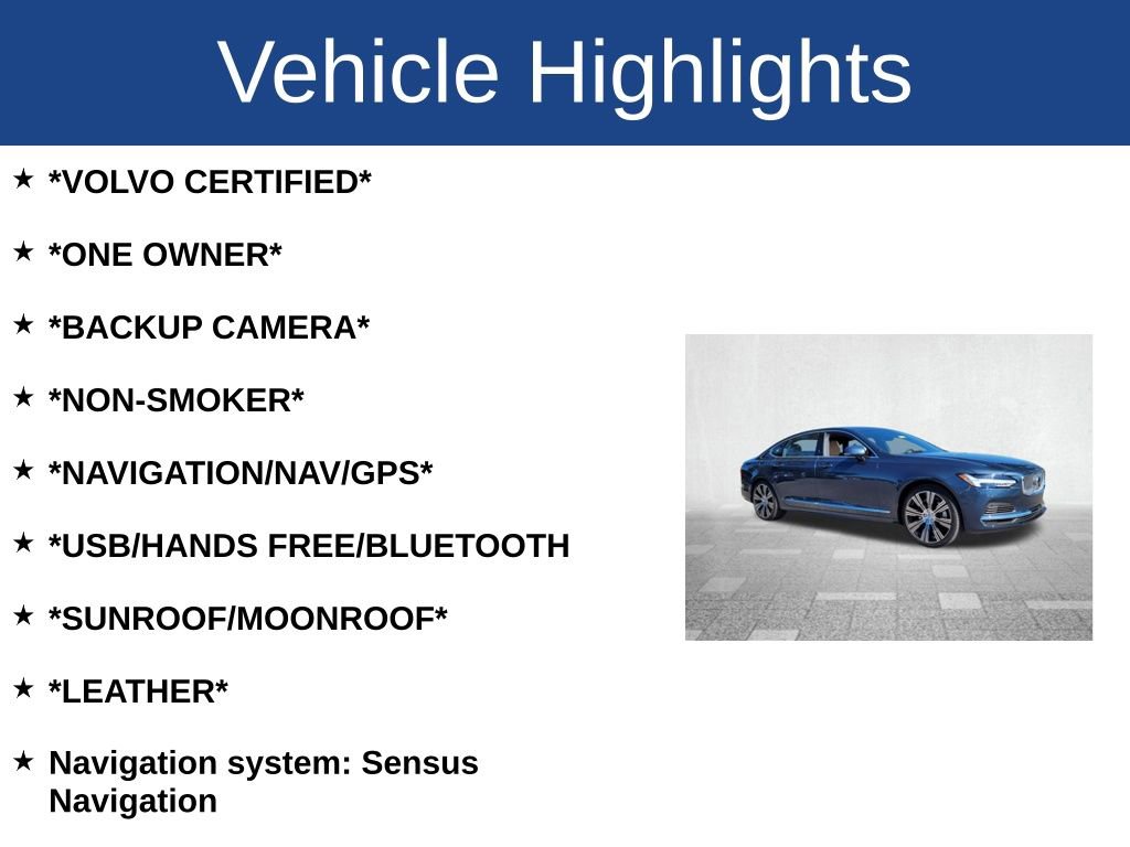 Certified 2023 Volvo S90 T8 Ultimate image 4