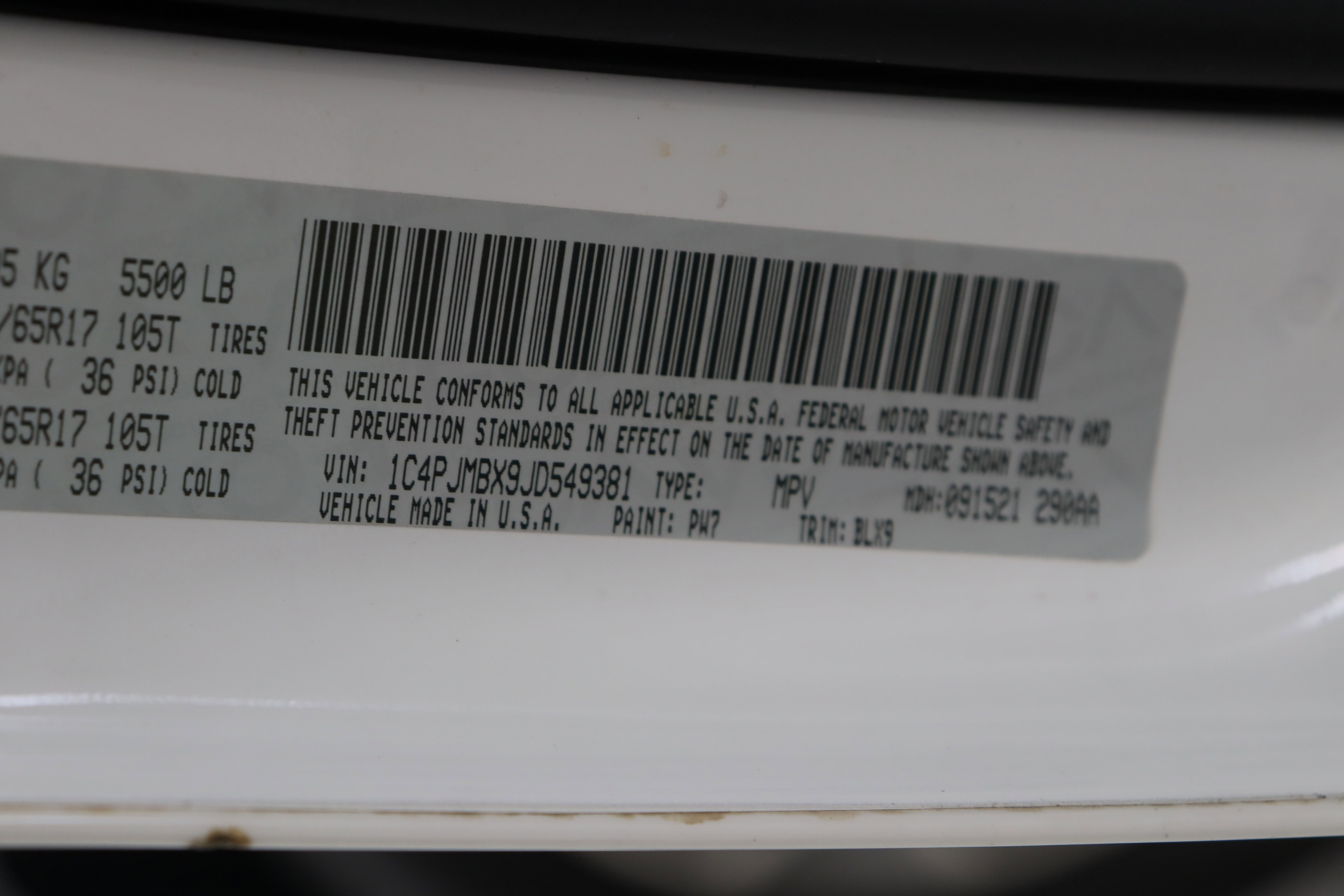 Used 2018 Jeep Cherokee Trailhawk w/ Quick Order Package 27L image 45