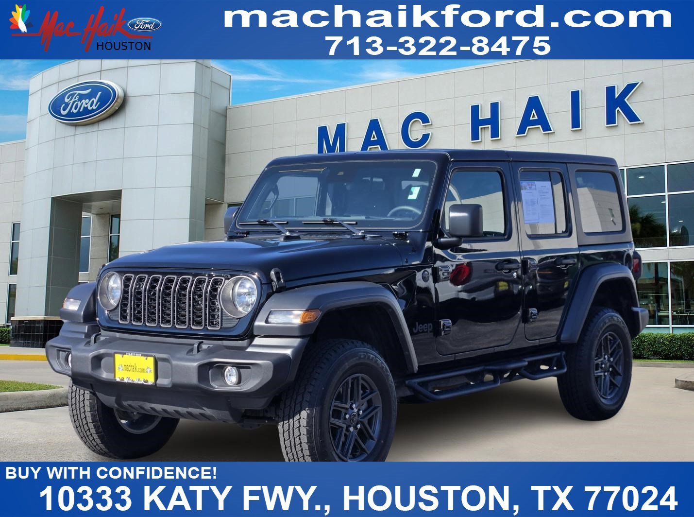 Used 2024 Jeep Wrangler Sport S