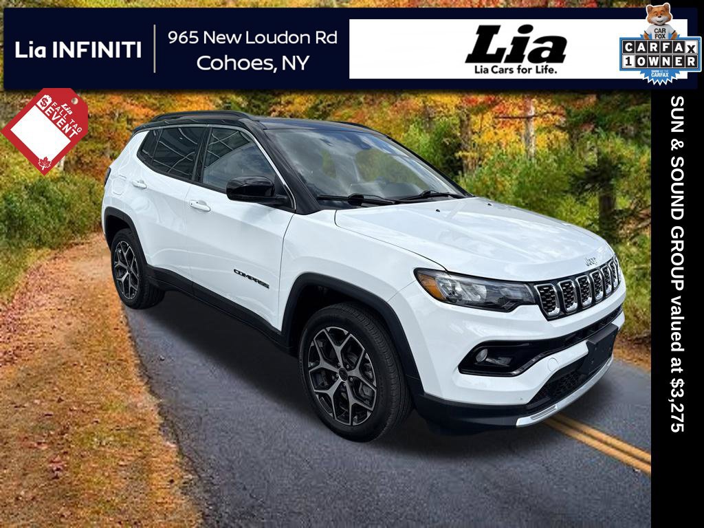 Used 2025 Jeep Compass Limited w/ Sun & Sound Group