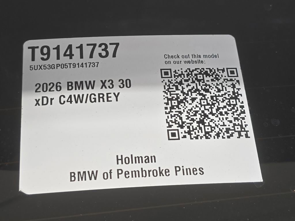 Certified 2026 BMW X3 xDrive30 image 30