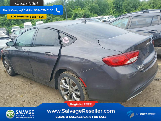 Used 2015 Chrysler 200 S w/ Navigation & Sound Group I AWD/4WD image 3
