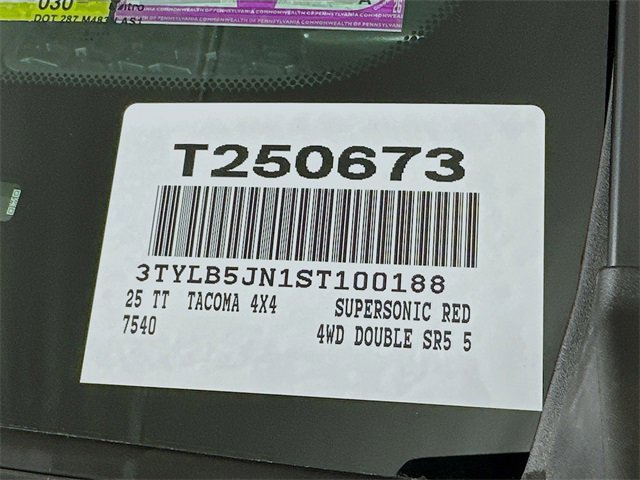 New 2025 Toyota Tacoma SR5 image 18
