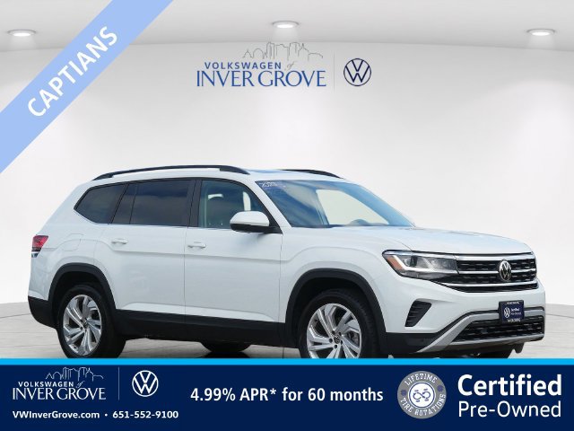 Certified 2023 Volkswagen Atlas SE w/ Panoramic Sunroof Package AWD/4WD image 1