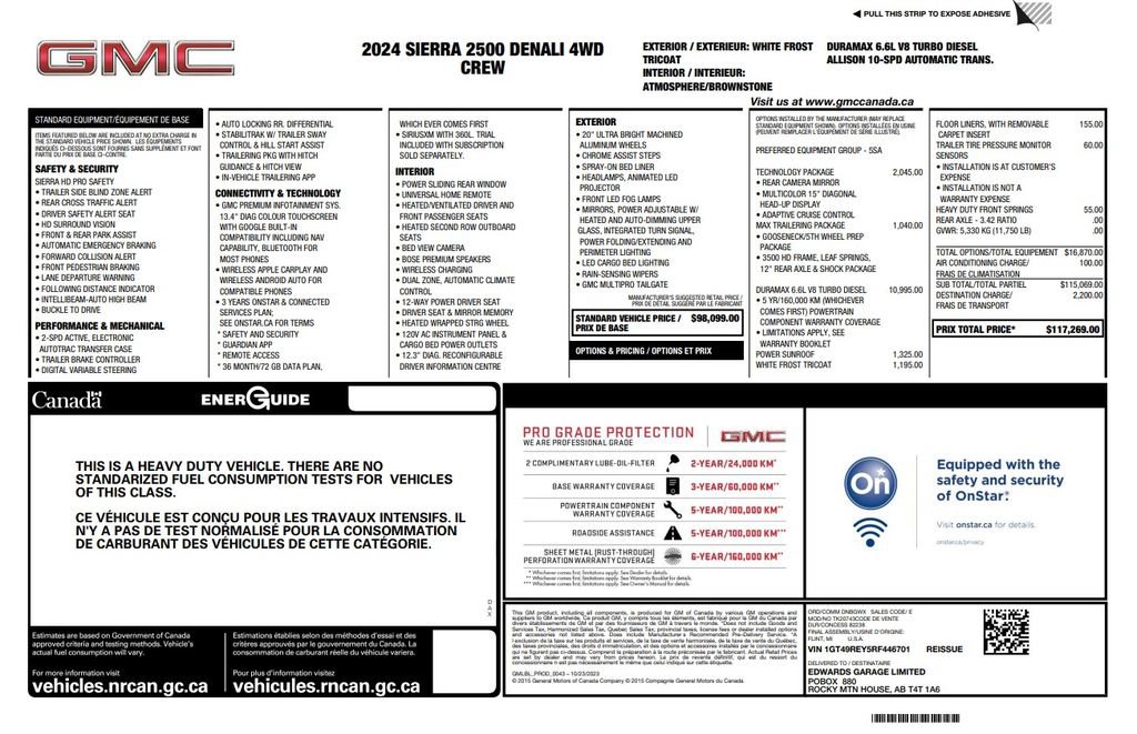 Used 2024 GMC Sierra 2500 Denali w/ Technology Package image 2