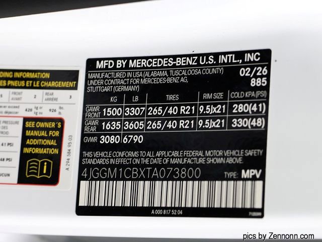 New 2026 Mercedes-Benz EQE 320 4MATIC SUV image 25