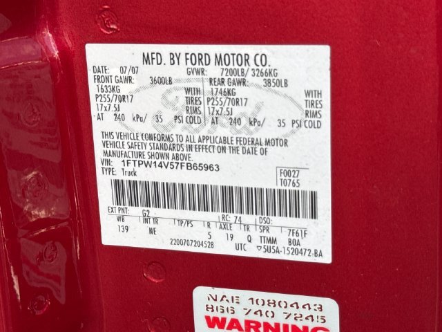 Used 2007 Ford F150 XLT AWD/4WD image 27