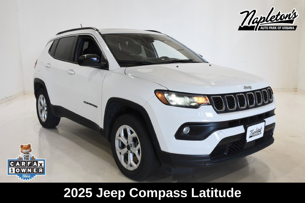 Used 2025 Jeep Compass Latitude w/ Sun & Sound Group