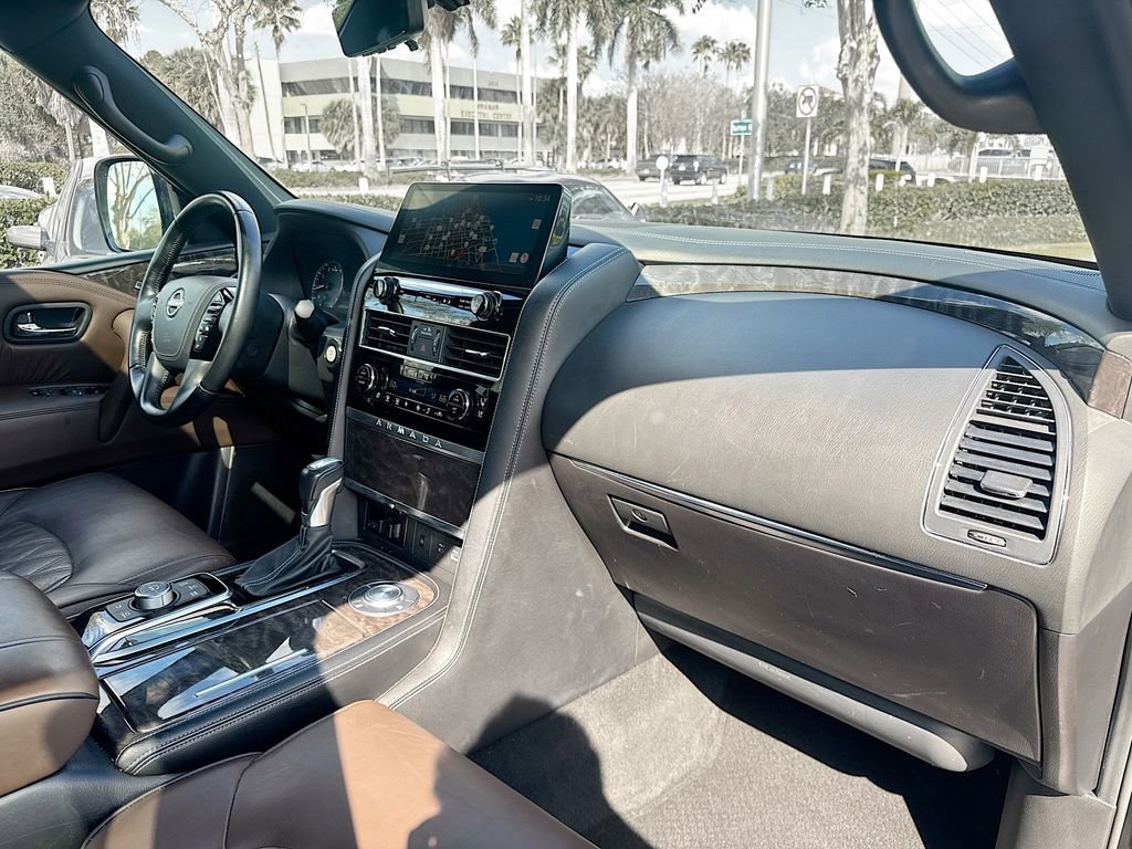 Used 2023 Nissan Armada Platinum w/ Captain's Chairs Package image 34